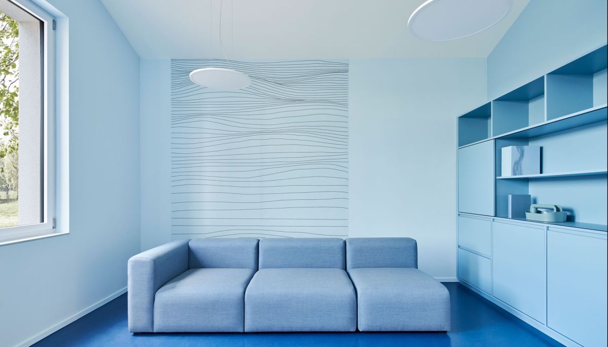 Farbwelten der Euregio Klinik bringen Ruhe in die Therapie: ein Healing Architecture Ansatz von bkp